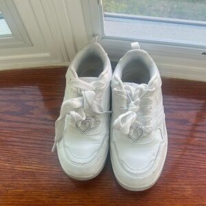 Heart Charm Chunky Low Tops